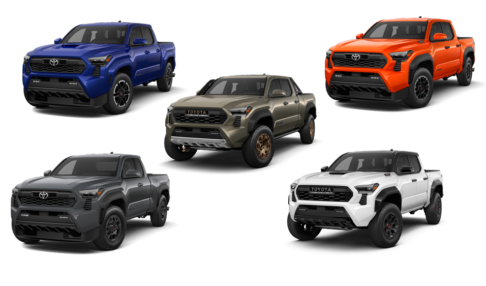 2024 Toyota Tacoma Colors