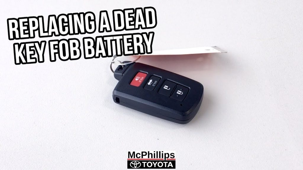 Change Battery in Toyota Key Fob