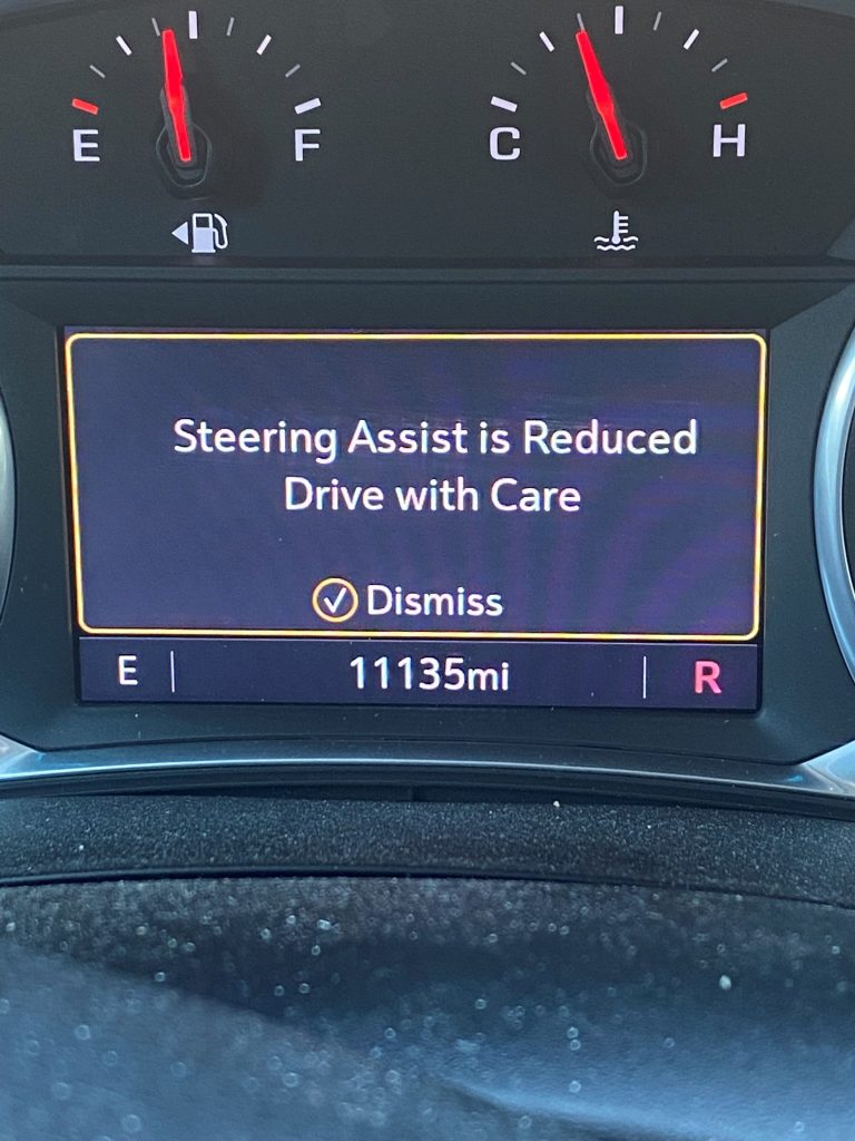 Steering Assist is Reduced Drive With Care?