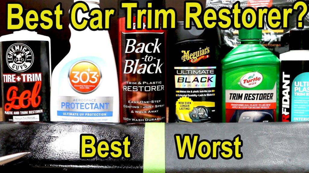 Top 5 Best Plastic Restorer For Cars