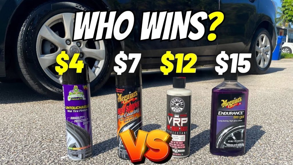 Top 6 Best Tire Shine Spray And Gel 2024