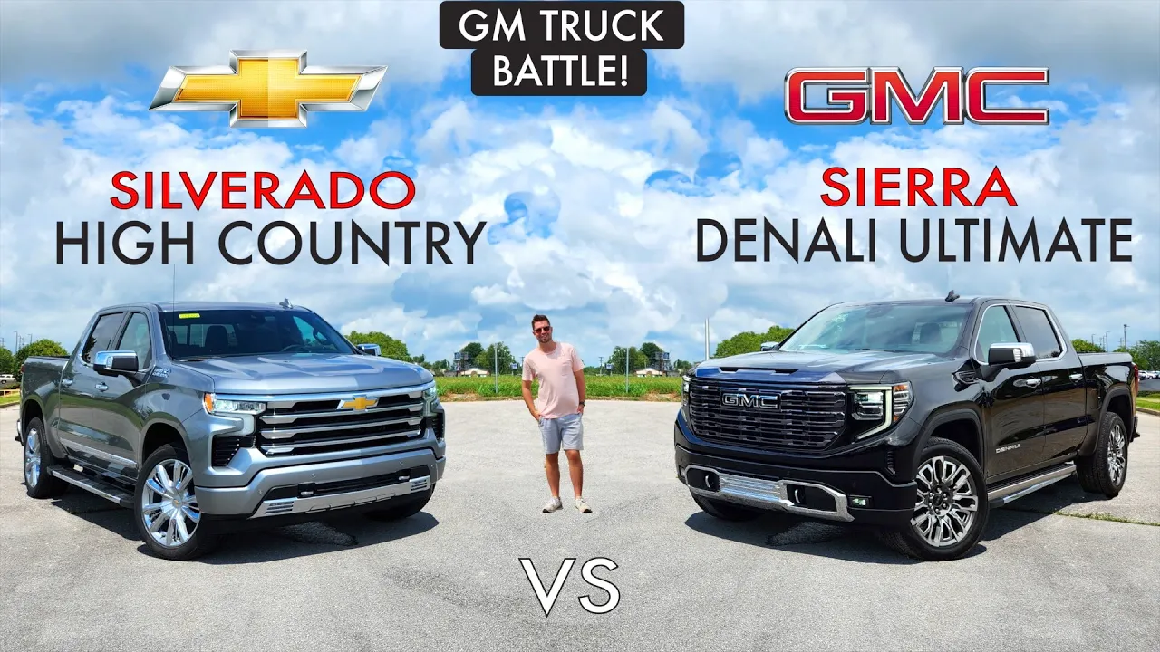 Chevrolet Silverado High Country Vs GMC Sierra Denali: Ultimate Showdown