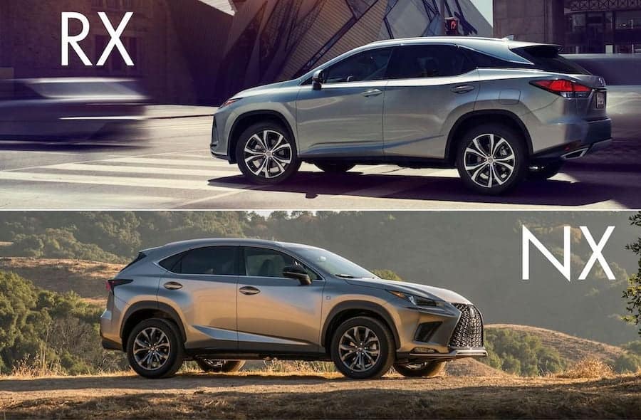 Lexus Nx Vs Rx