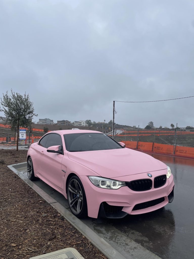 Pink Car Wrap